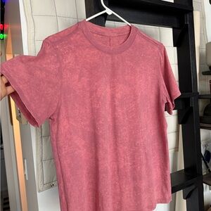 Lululemon All Yours Women’s Washed Pink Crewneck T-Shirt